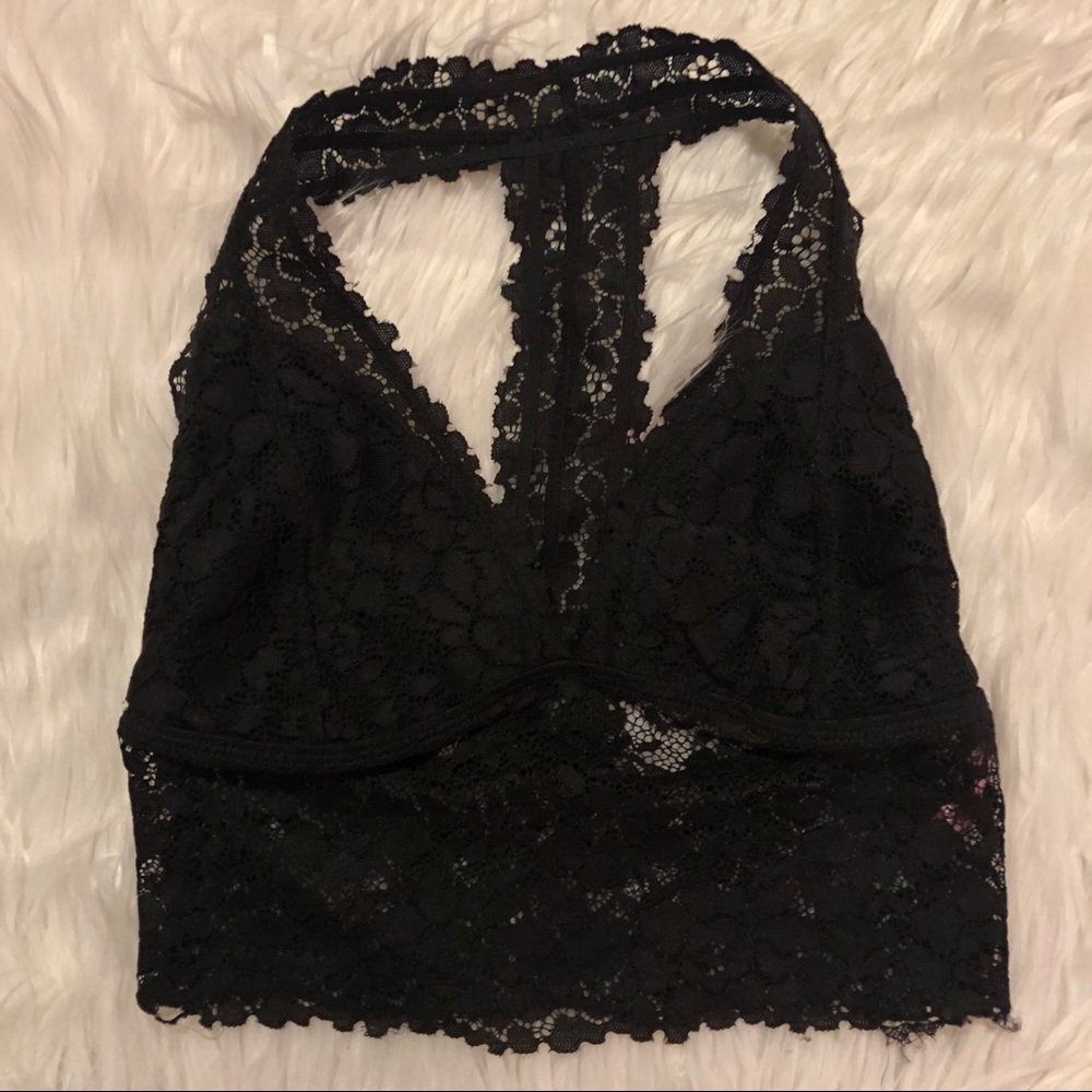 True Bralette Black Womens Size S